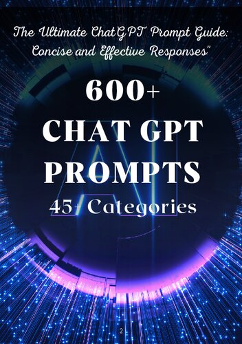 600+ ChatGPT Prompts