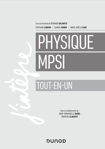 Physique - Tout-en-un (3ed) (MPSI)