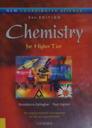 New Coordinated Science Chemistry Students Book For Higher Tier 3rd Edition