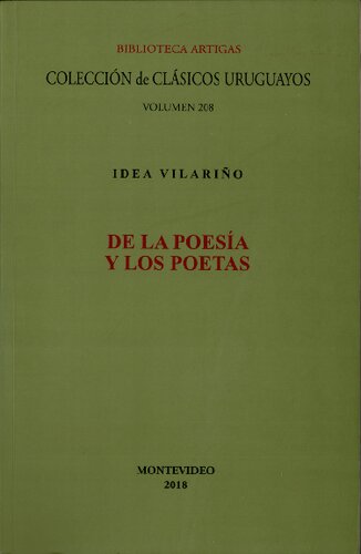 De la poesía y los poetas