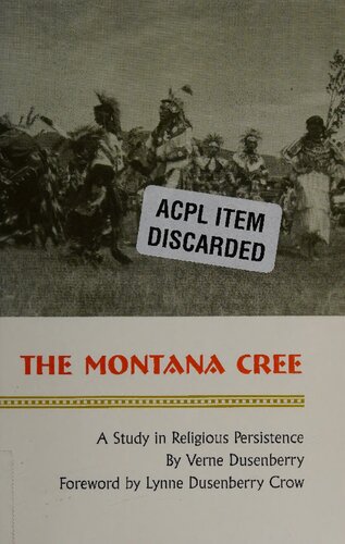 The Montana Cree: A Study in Religious Persistence