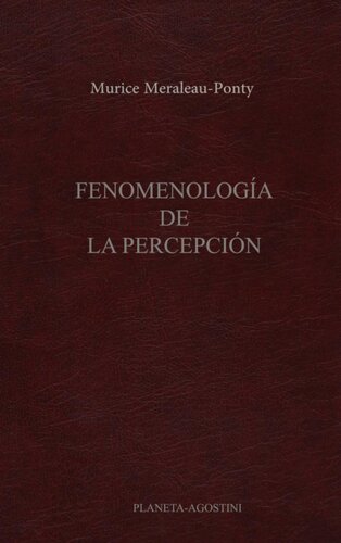 Fenomenología de la percepción