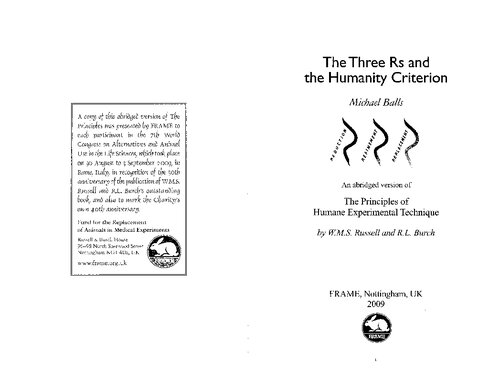 The Three Rs and the Humanity Criterion