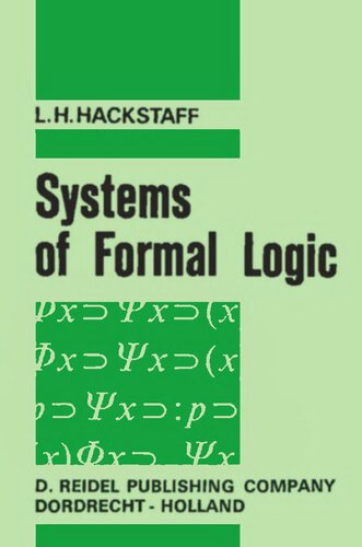 Systems of Formal Logic