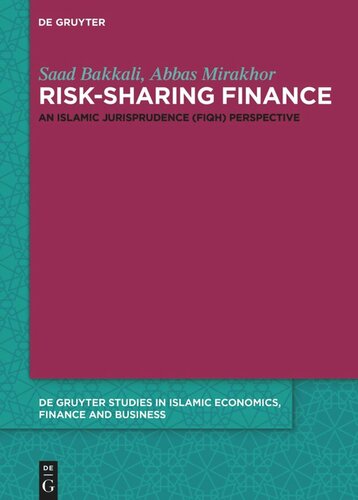 Risk-Sharing Finance: An Islamic Jurisprudence (Fiqh) Perspective