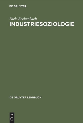 Industriesoziologie