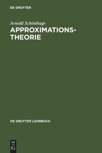 Approximationstheorie