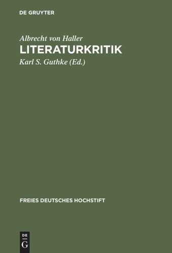 Literaturkritik