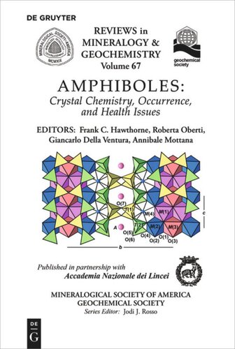 Amphiboles: Crystal Chemistry, Occurrence, and Health Issues