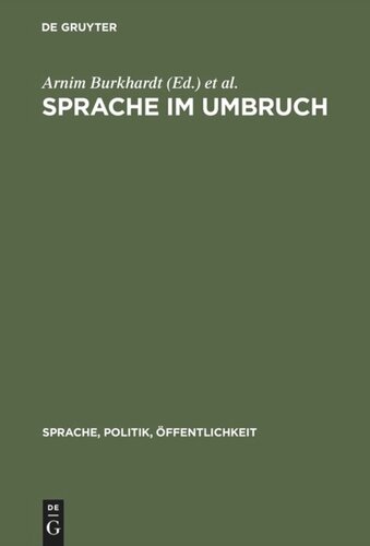 Sprache im Umbruch: Politischer Wandel im Zeichen von 