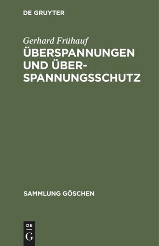 Überspannungen und Überspannungsschutz