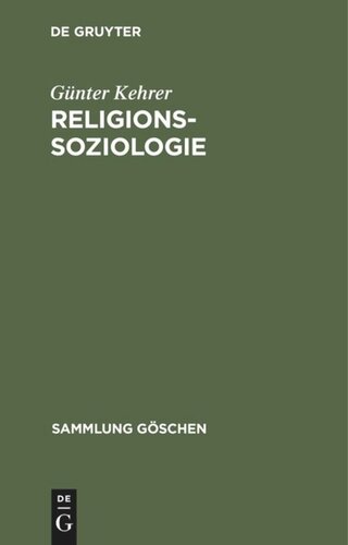 Religionssoziologie