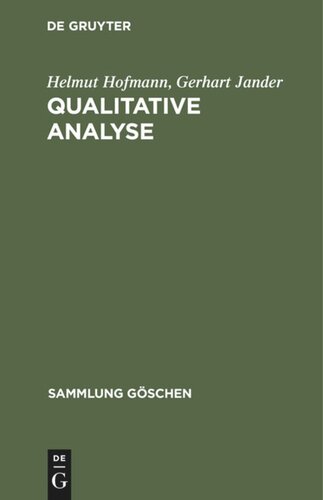 Qualitative Analyse