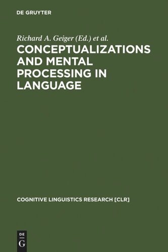 Conceptualizations and Mental Processing in Language