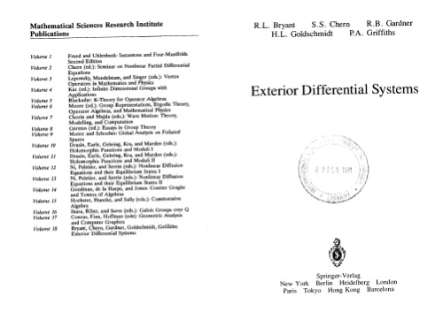 Exterior Differential Systems