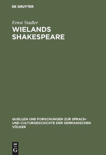 Wielands Shakespeare