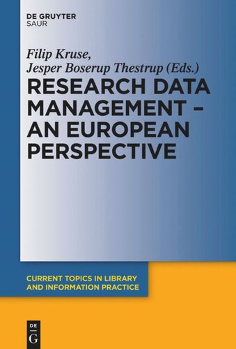 Research Data Management - A European Perspective