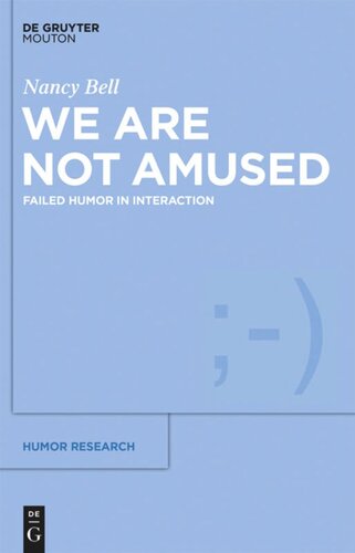 We Are Not Amused: Failed Humor in Interaction