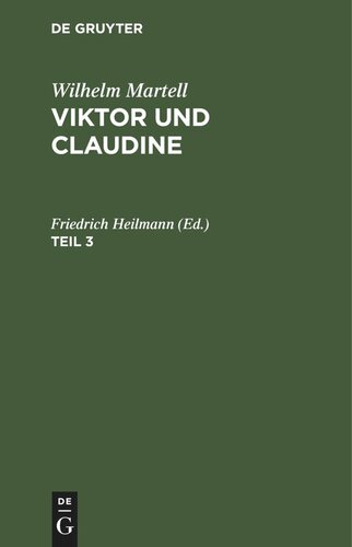 Viktor und Claudine: Teil 3