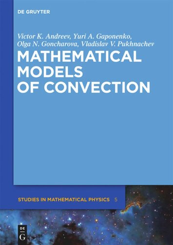 Mathematical Models of Convection