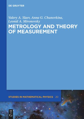 Metrology and Theory of Measurement