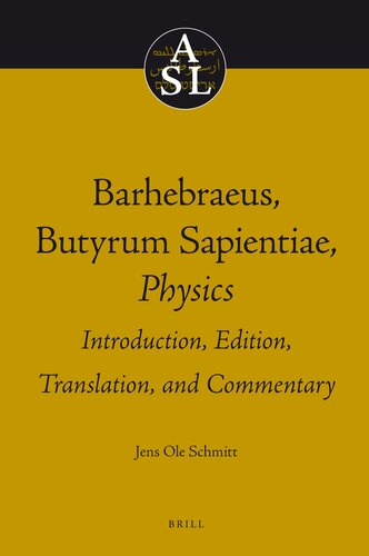 Barhebraeus, Butyrum Sapientiae, Physics (Aristoteles Semitico-latinus)