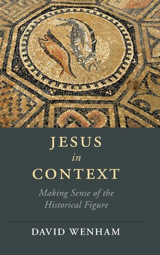 Jesus in Context: Making Sense of the Historical Figure (Cambridge Studies in Religion, Philosophy, and Society)