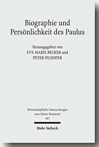 Biographie Und Personlichkeit Des Paulus