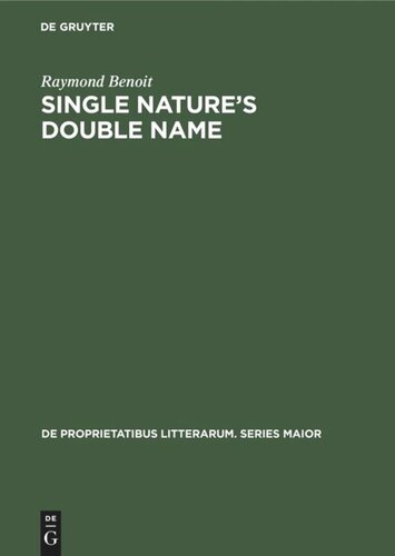 Single nature’s double name: The collectedness of the conflicting in British and American romanticism