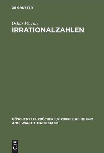 Irrationalzahlen