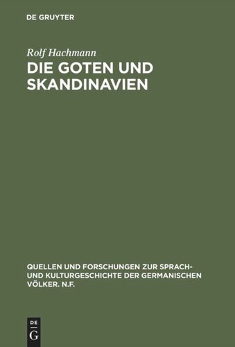 Die Goten und Skandinavien