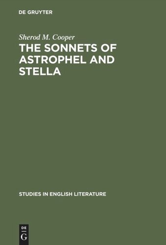 The sonnets of Astrophel and Stella: A stylistic study