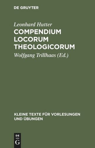 Compendium Locorum Theologicorum