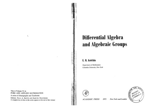 Differential algebra and algebraic groups