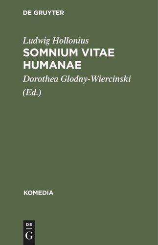 Somnium Vitae Humanae: Drama