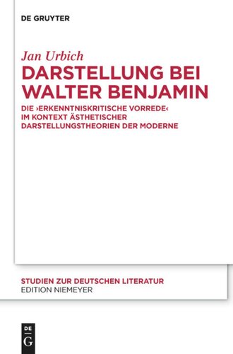 Darstellung bei Walter Benjamin: Die 