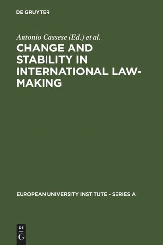 Change and Stability in International Law-Making