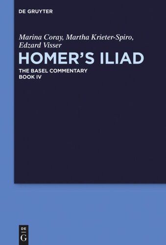 Homer’s Iliad: Book IV Homer’s Iliad