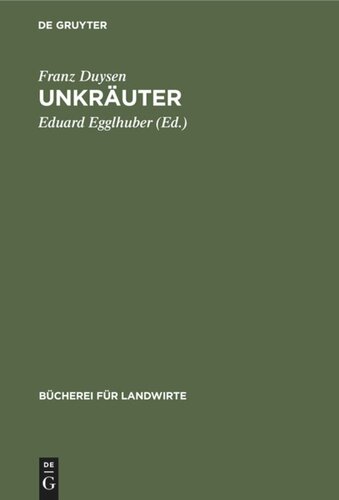 Unkräuter