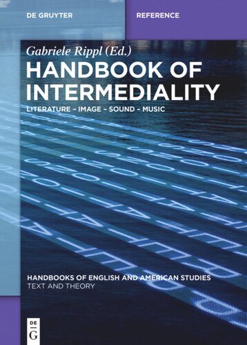 Handbook of Intermediality: Literature – Image – Sound – Music