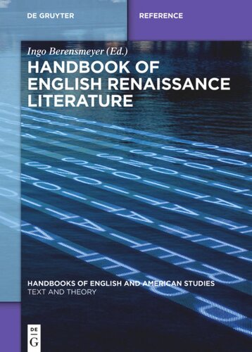 Handbook of English Renaissance Literature