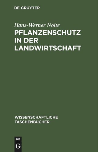 Pflanzenschutz in der Landwirtschaft