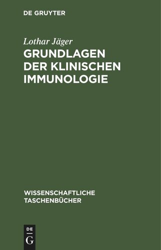 Grundlagen der Klinischen Immunologie