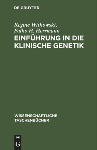 Einführung in die klinische Genetik