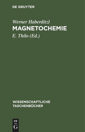 Magnetochemie