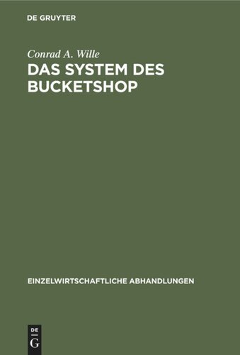 Das System des Bucketshop