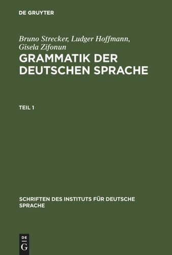 Grammatik der deutschen Sprache