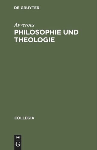 Philosophie und Theologie