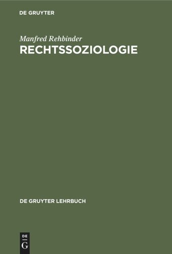 Rechtssoziologie