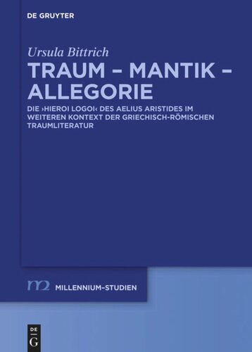 Traum - Mantik - Allegorie: Die 